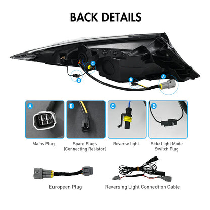 NTXGlow OEM Clear Style LED Tail Lights (2022-2025 Subaru GR86)