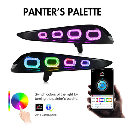 NTXGlow RGB LED Tail Lights (2020-2025 Toyota GR Supra)