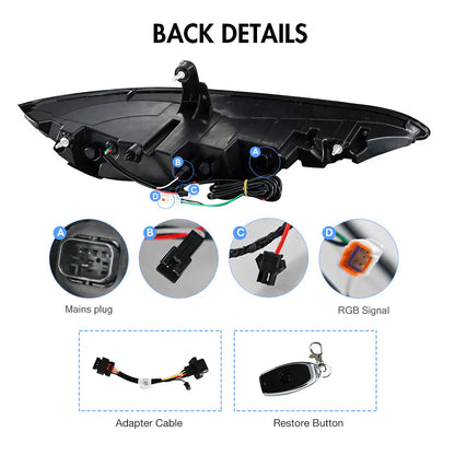 NTXGlow RGB LED Tail Lights (2020-2025 Toyota GR Supra)