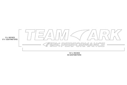 TEAM ARK Large Windshield Banner