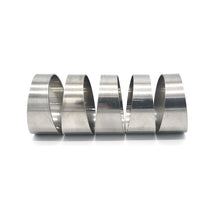 2.500" OD x 0.047" (1.2mm) Long Radius (1.5D) Pie Cut CP1 Titanium (45° Bend - 5 Pieces Total)