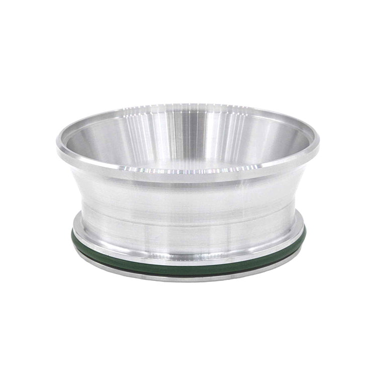 HD Clamp Transition Flange for 2.000" HD Clamp x 2.500" OD Tube, 6061 Aluminum, FKM O-Ring