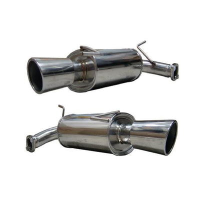 Tsudo Acura 1999-03 TL Dual Stainless Tips Axleback Exhaust