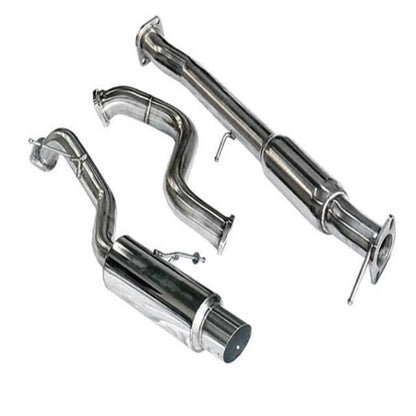 Tsudo 3" Single Exit CatBack Exhaust For 14-19 Ford Fiesta ST 1.6 Turbo