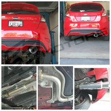 Tsudo 3" Single Exit CatBack Exhaust For 14-19 Ford Fiesta ST 1.6 Turbo