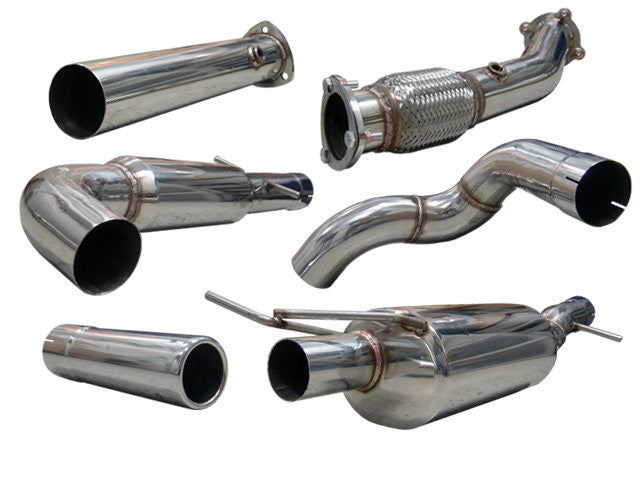 Tsudo 3" Turbo-Back Exhaust for 99-05 MK4 Jetta/Golf GTI 1.8T
