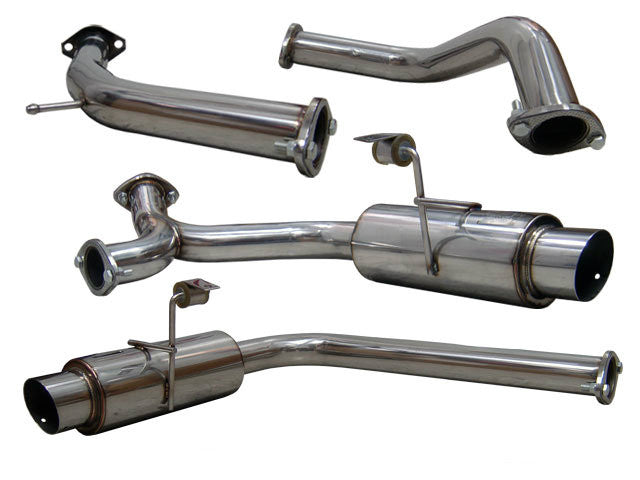 Tsudo Fireball Dual Muffler Axle-Back Exhaust for 2008-2016 Scion xB