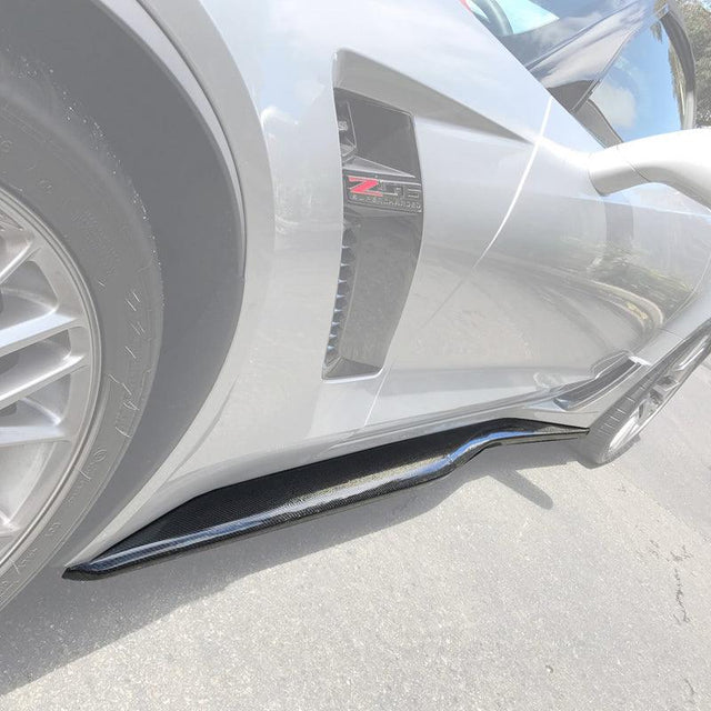 Corvette C7 Grand Sport / Z06 Side Skirts Rocker Panels