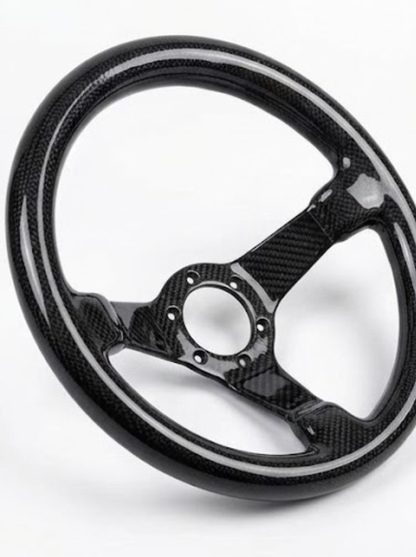 NTXGLOW 350mm Full Carbon Fiber Steering Wheel