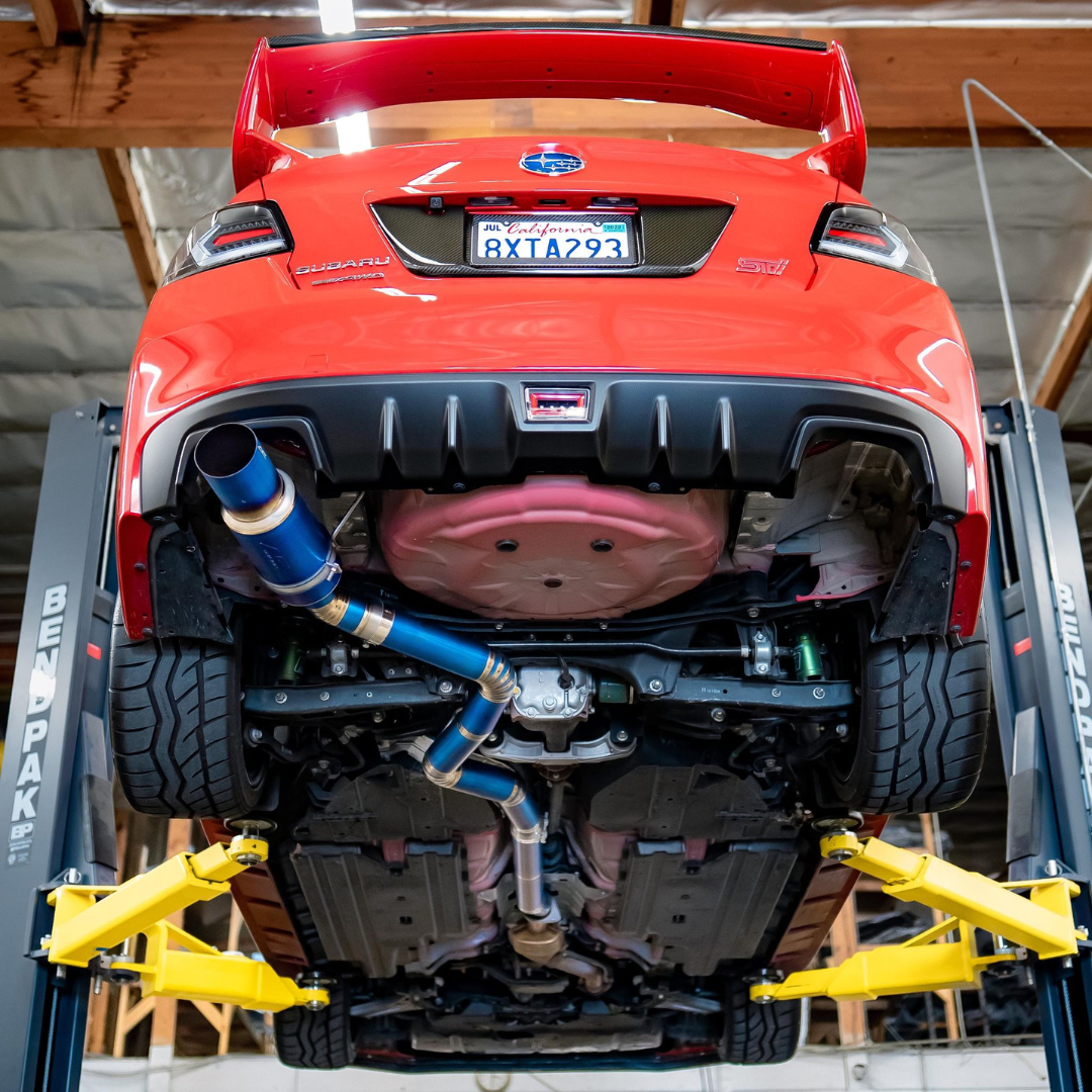 2015- 2021 Subaru WRX/STI AFD F1 Titanium Single Exit Catback Exhaust