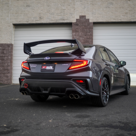 JDMuscle [22-25 WRX] VA STI Style 5-Piece Spoiler-Paint Matched/Gloss Black/ABS *Final Edition
