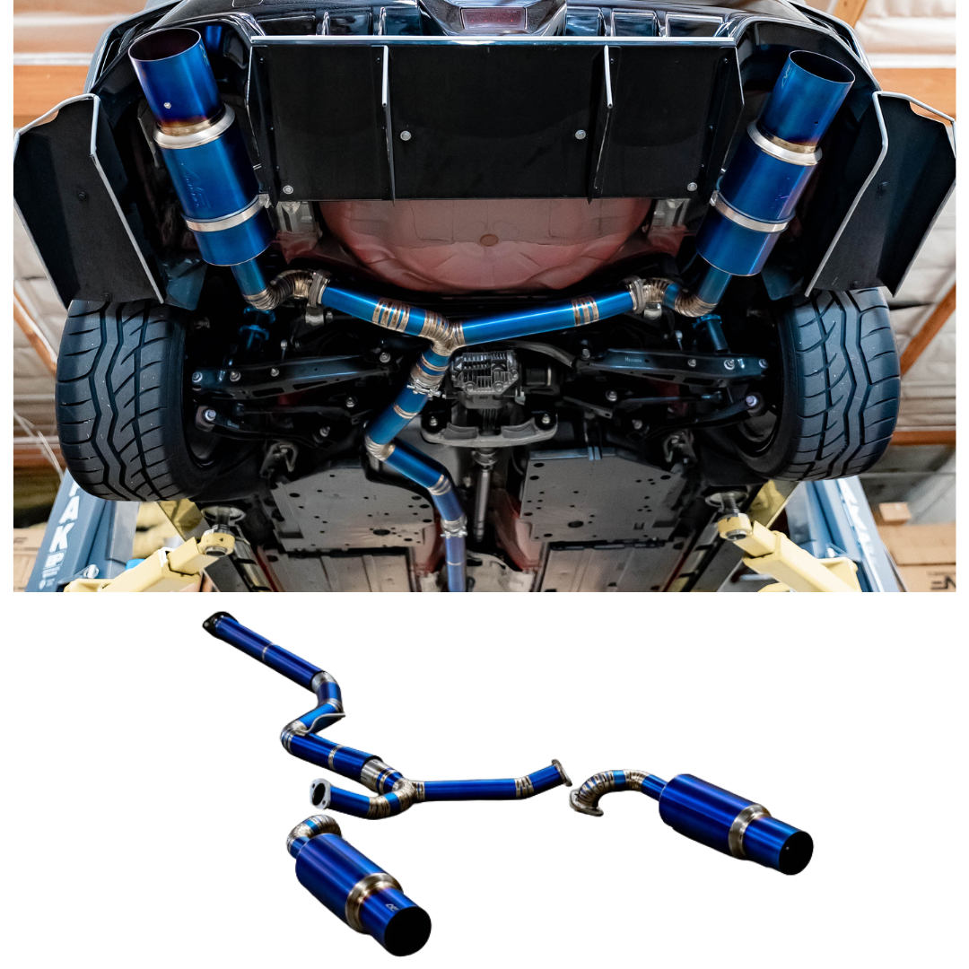 2022-2024 Subaru WRX AFD F1 Titanium Dual Exit Catback Exhaust