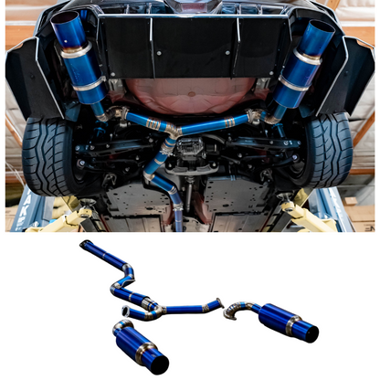 2022-2024 Subaru WRX AFD F1 Titanium Dual Exit Catback Exhaust