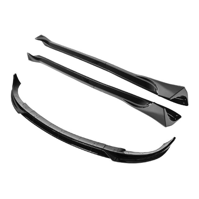 2020-Up Tesla Model Y Front Splitter Lip & Side Skirt