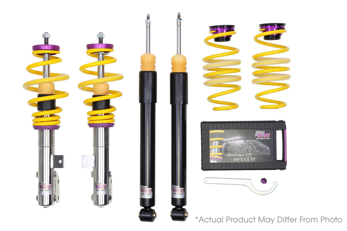 KW Suspensions 152200CZ KW V2 Coilover Kit - BMW 4 Series Coupe; M440i 4WD XDrive; Without Electronic Dampers