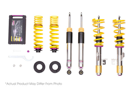 KW Suspensions 352100DR KW V3 Coilover Kit - Audi A7 Sportback (F2/C7) AWD Plug-in Hybrid; W/o Electronic Dampers (48.6mm Diam)