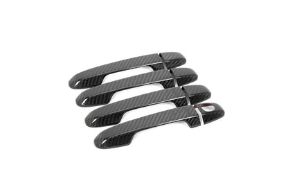 OLM Carbon Fiber Door Handle Covers - 2022 WRX (Base and Premium Trim)