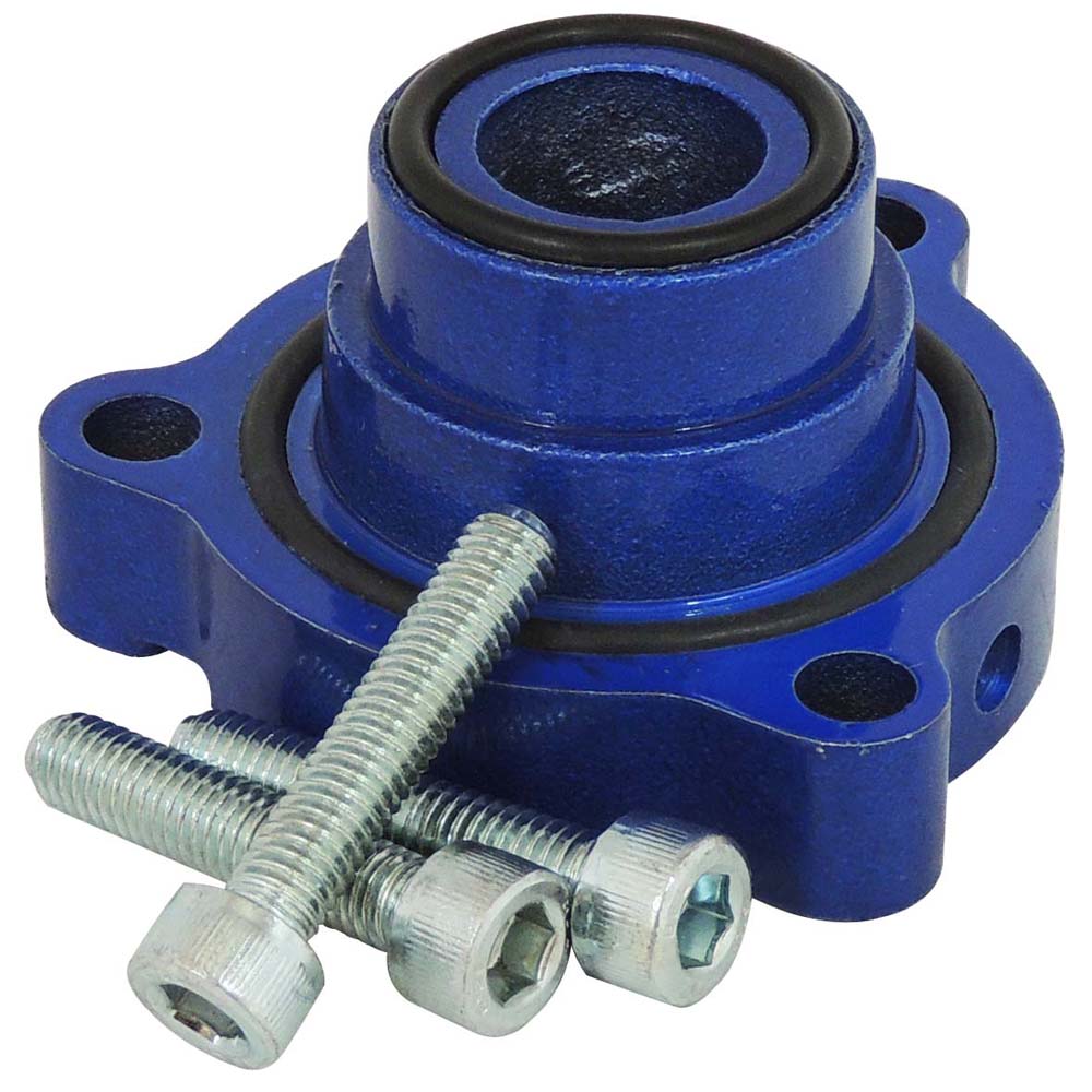 Aluminum Blow Off Valve Adapter Spacer BOV VW Golf GTI Mk7 Mk7.5 - Blue Series - PRE SALE