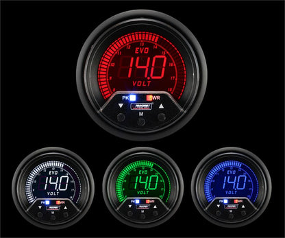 2-3/8" Premium Evo Electrical Volt Gauge