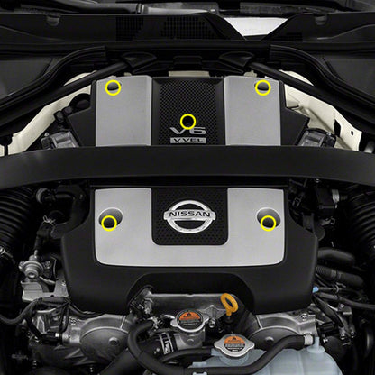 Titanium Hardware Engine Cover Kit - VQ37VHR Engine