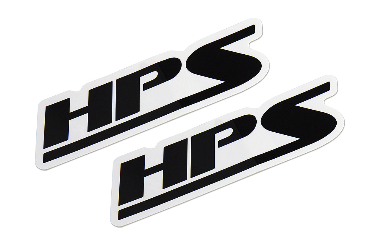 HPS 5" Print on Clear Vinyl Stickers 2pcs