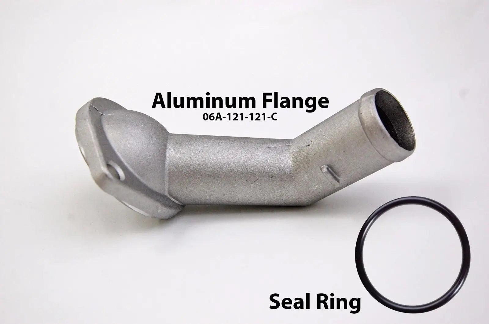 VW Audi Seat Leon Cast Aluminum Thermostat Coolant Flange 06A-121-121C