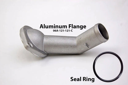 VW Audi Seat Leon Cast Aluminum Thermostat Coolant Flange 06A-121-121C
