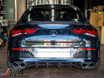 [JPMCarbon] D Style Carbon Fiber Trunk Spoiler Fit For 2020-2025 Mercedes-Benz W118 CLA-Class Sedan