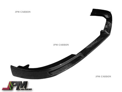 V Style Carbon Fiber Front Bumper Add-on Lip Fits For 2012-2014 Mercedes-Benz W204 C204 Facelift C-Class with AMG Sport Package Only