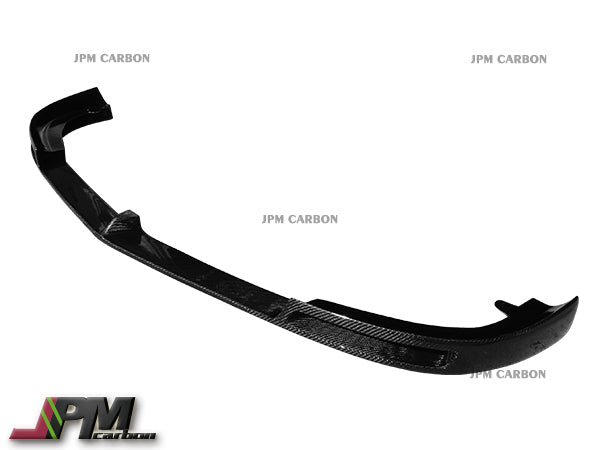 V Style Carbon Fiber Front Bumper Add-on Lip Fits For 2012-2014 Mercedes-Benz W204 C204 Facelift C-Class with AMG Sport Package Only