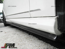 DP Style Carbon Fiber Side Skirt Add-on Lips Fits For 2008-2014 Mercedes-Benz W204 C204 C-Class with AMG Sport Package Only
