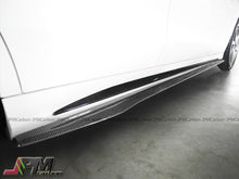 [JPMCarbon] R1 Style Carbon Fiber Side Skirt Add-on Lips for Fits For 2015-2020 Mercedes-Benz W205 C-Class with AMG Sport Package & C63 AMG Only