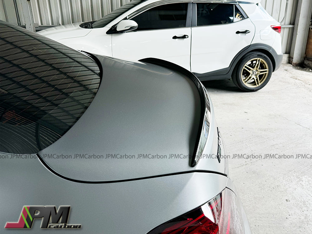 [JPMCarbon] C63 Style Carbon Fiber Trunk Spoiler Fits For 2015-2021 Mercedes-Benz W205 C-Class Sedan Only