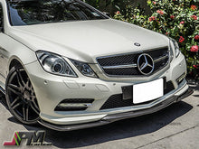 [JPMCarbon] GH Style Carbon Fiber Front Bumper Add-on Lip Fits For 2010-2013 Mercedes-Benz C207 Pre-facelift E-Class with AMG Sport Package Only