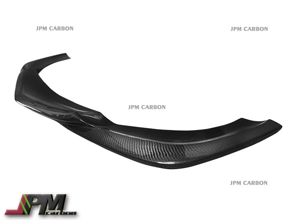 [JPMCarbon] GH Style Carbon Fiber Front Bumper Add-on Lip Fits For 2010-2013 Mercedes-Benz C207 Pre-facelift E-Class with AMG Sport Package Only