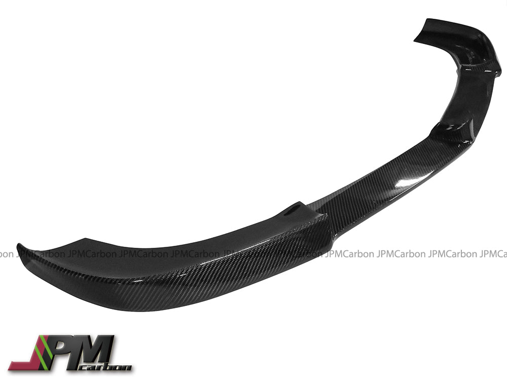 V Style Carbon Fiber Front Bumper Add-on Lip Fits For 2011-2014 Mercedes-Benz W218 Pre-facelift CLS-Class with AMG Sport Package Only