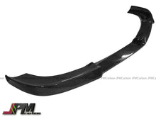 V Style Carbon Fiber Front Bumper Add-on Lip Fits For 2011-2014 Mercedes-Benz W218 Pre-facelift CLS-Class with AMG Sport Package Only