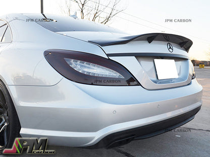 [JPMCarbon] R Style Carbon Fiber Trunk Spoiler Fits For 2011-2018 Mercedes-Benz W218 CLS-Class Sedan