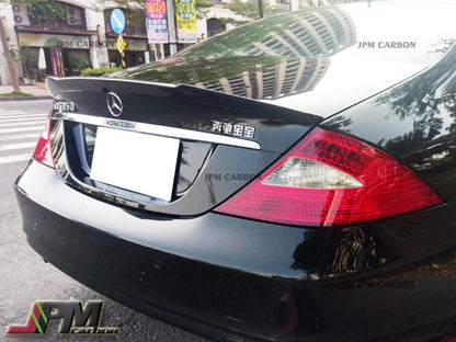 [JPMCarbon] D Style Carbon Fiber Trunk Spoiler Fits For 2004-2010 Mercedes-Benz W219 CLS-Class Sedan