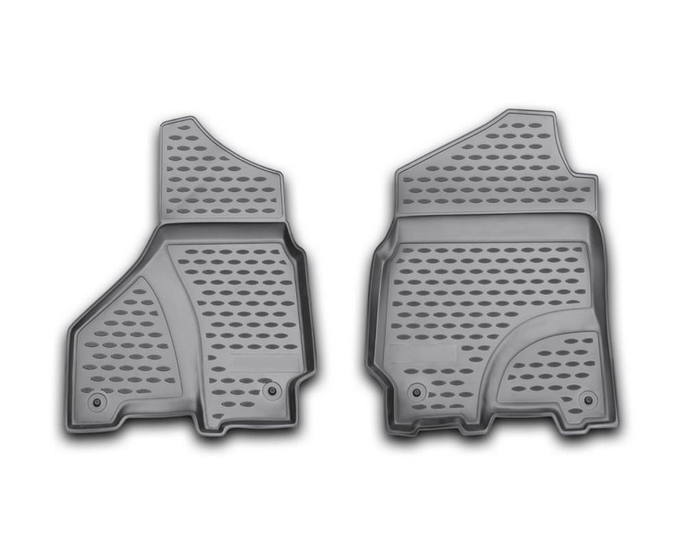 Westin 2002-2012 Dodge/Ram Crew Cab Profile Floor Liners Front - Black