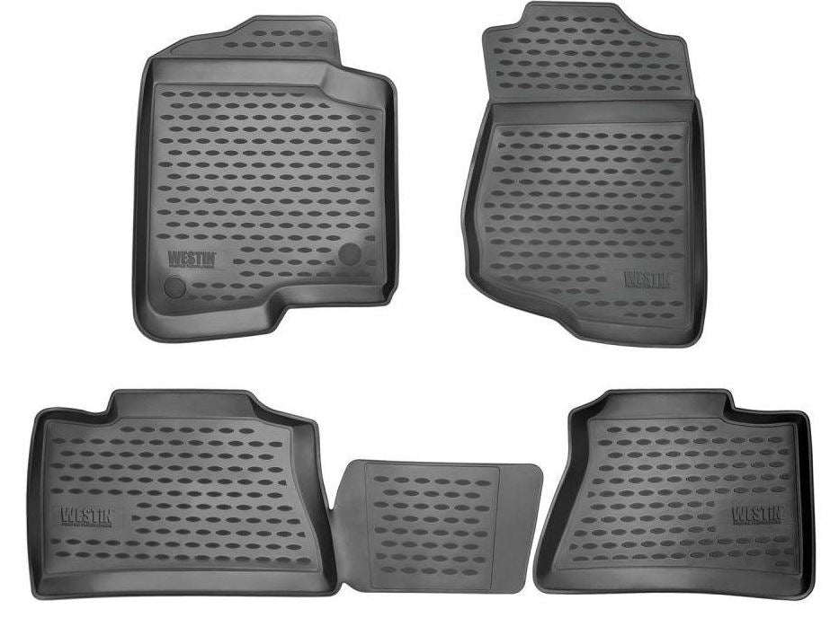 Westin 2015-2017 Ford Edge Profile Floor Liners 4pc - Black