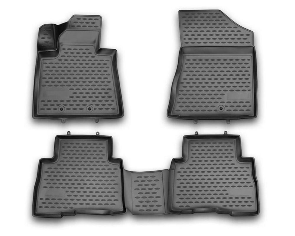Westin 2014-2015 Kia Sorento 5 passenger Profile Floor Liners 4pc - Black