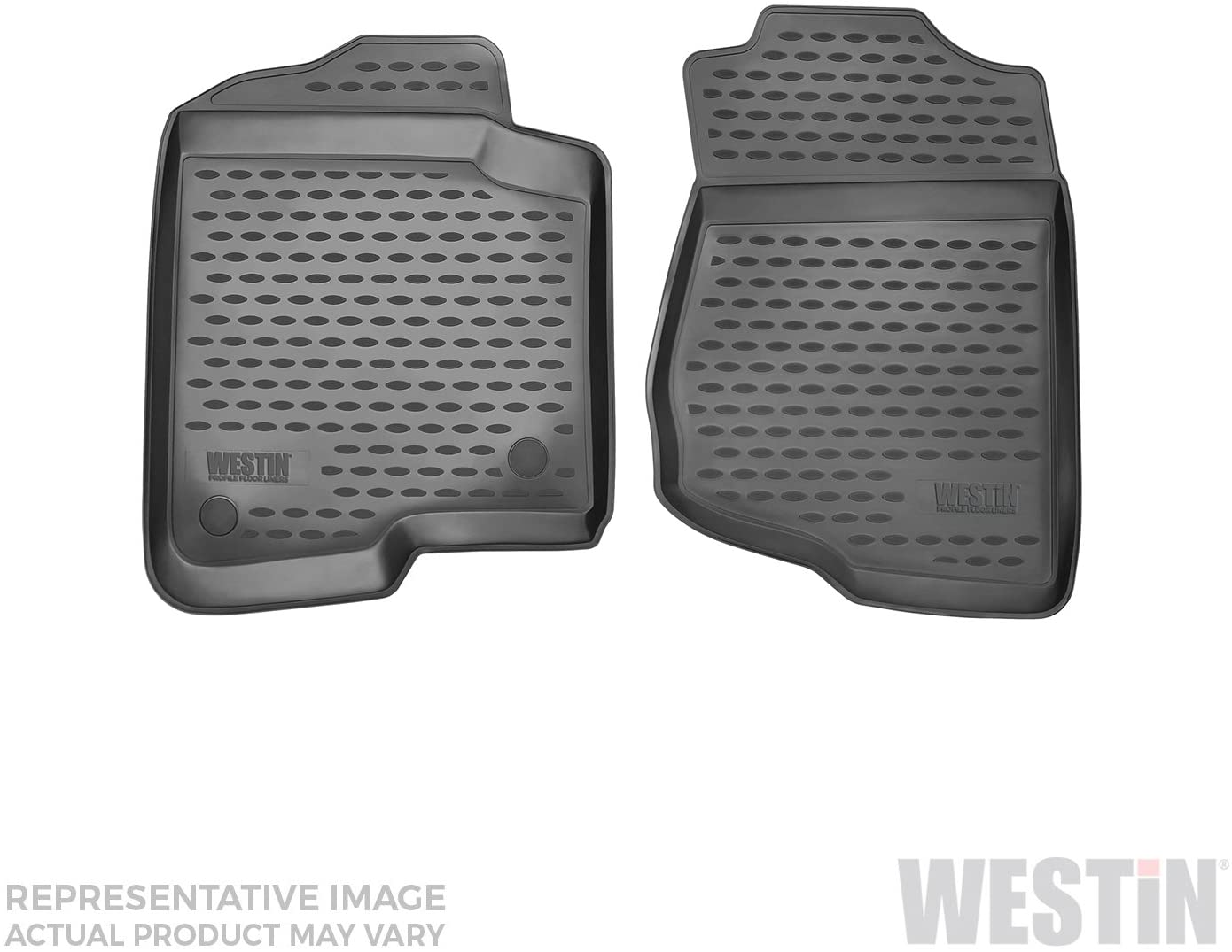 Westin 2011-2017 Mitsubishi Outlander Sport/RVR/ASX Profile Floor Liners Front - Black