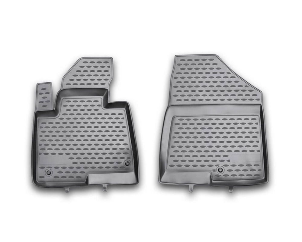 Westin 2013-2017 Hyundai Santa Fe Sport 5 passenger Profile Floor Liners Front - Black