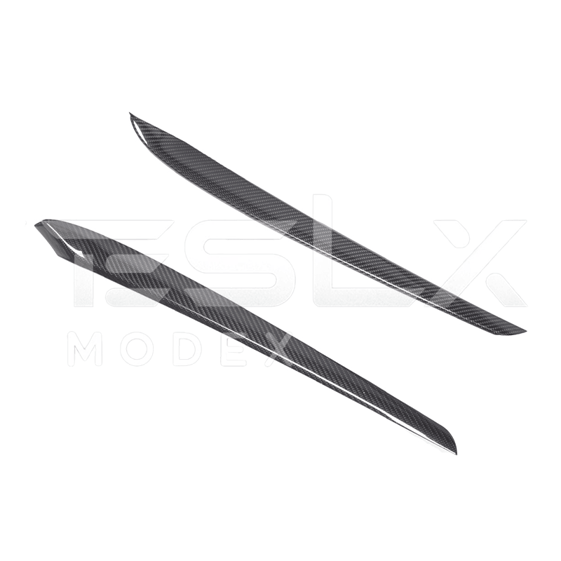 2020-Up Tesla Model 3 & Y Carbon Fiber Interior Door Trim Panel Cover