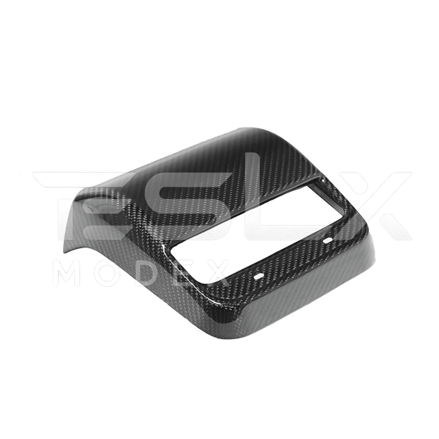 2020-Up Tesla Model 3 & Y Carbon Fiber Interior Rear Air Outlet Cover