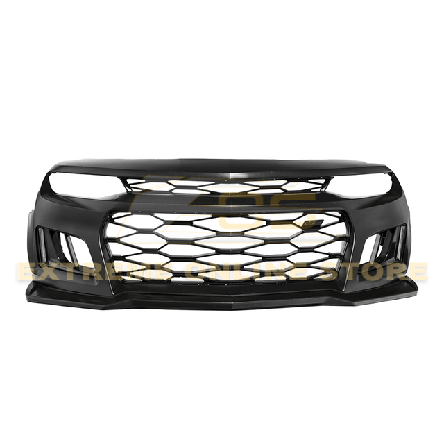 2016-18 Camaro LT LS RS SS | ZL1 Conversion Front Bumper Kit With DRL Light