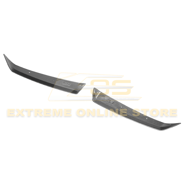 Corvette C8 Z06 Carbon Fiber Rear Spoiler Wicker Bill Extension