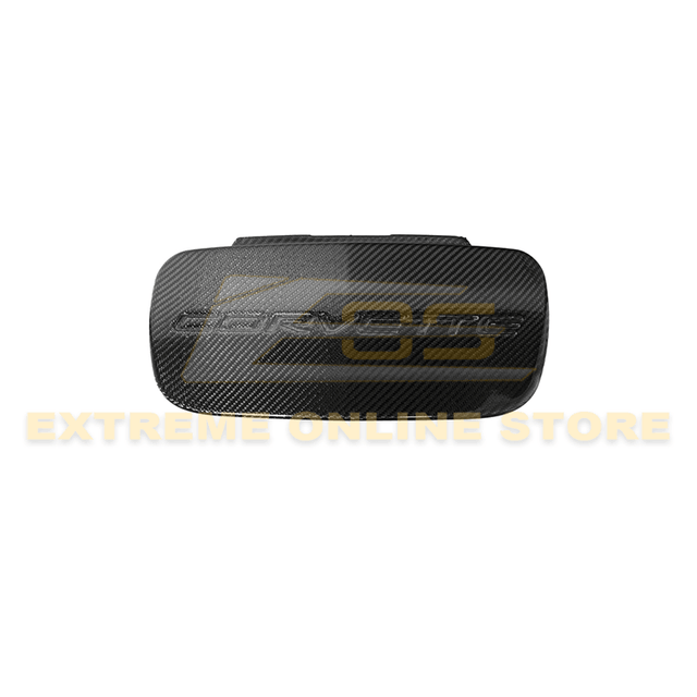 Chevrolet Corvette C5 Carbon Fiber Front License Plate Trim Cover