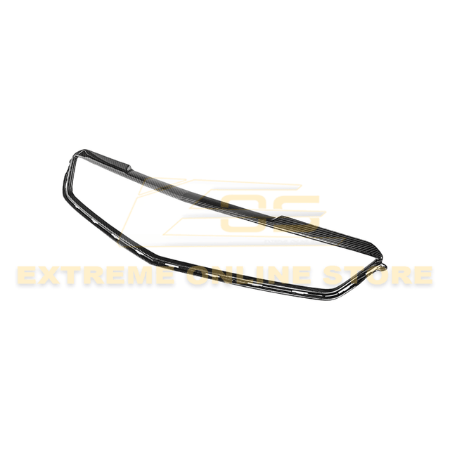 2016-19 Cadillac ATS-V Carbon Fiber Front Grille Trim Insert